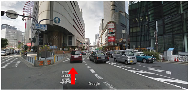 駅からのルート1