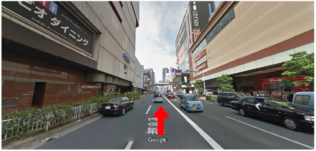 駅からのルート2