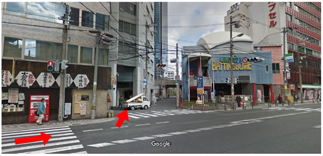 駅からのルート4